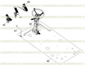 Clutch pedal assy.