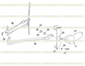 Wiper motor bracket