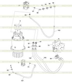 Slewing mechanism assembly