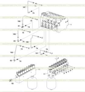 Steel pipe assy.