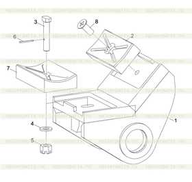 Supporting seat welded