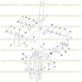 Swing locking gear