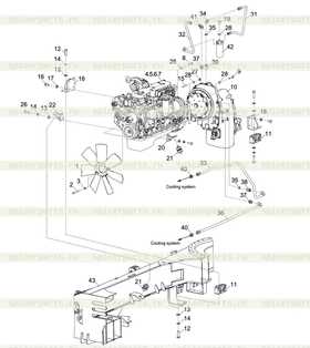 CUMMINS engine bracket