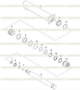 Circlip for shaft