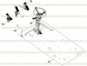 Steering gear assy.