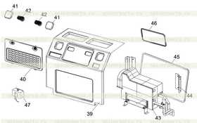 A/C housing cover