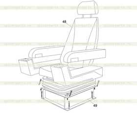 Seat bracket assy.