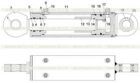 Centripetal knuckle bearing