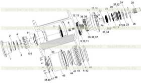 Nylon retaining ring