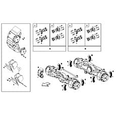 BRAKE CALIPER, COMPL. B