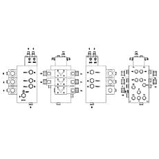 CONTROL BLOCK CPL -STEERING PUMP