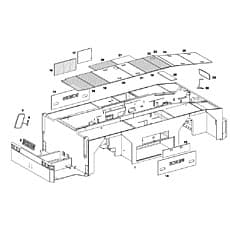 COVER PLATE F. AIR CLEENER