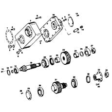 REDUCTION GEAR HOUSING