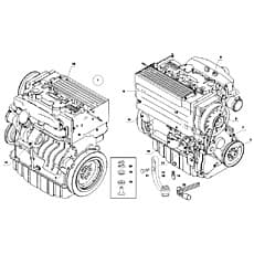 ENGINE MOUNTING FRONT,R.H.S.