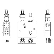 V85029 STEUERBLOCK -LENKPUMPE CONTROL BLOCK CPL V85029 STEUERBLOCK -LENKPUMPE CONTROL BLOCK CPL