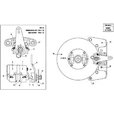 BRAKE LINING (parking brake)