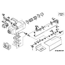 WIRING HARNES FOR HEATING UNIT