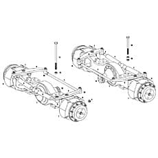 STEER.TRACK LEV.FRT.LH/REAR RH