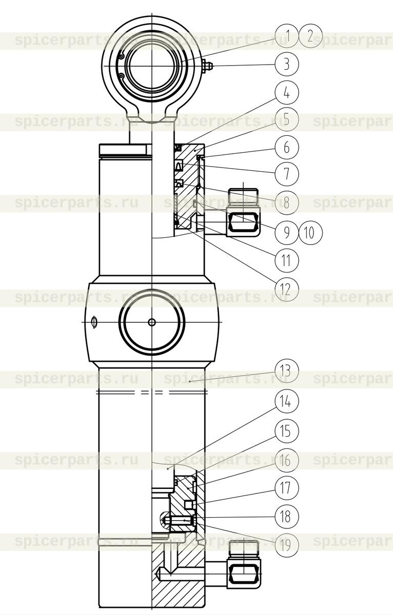 guide sleeve (YG821-01)  на экскаватор-погрузчик XGMA XG765