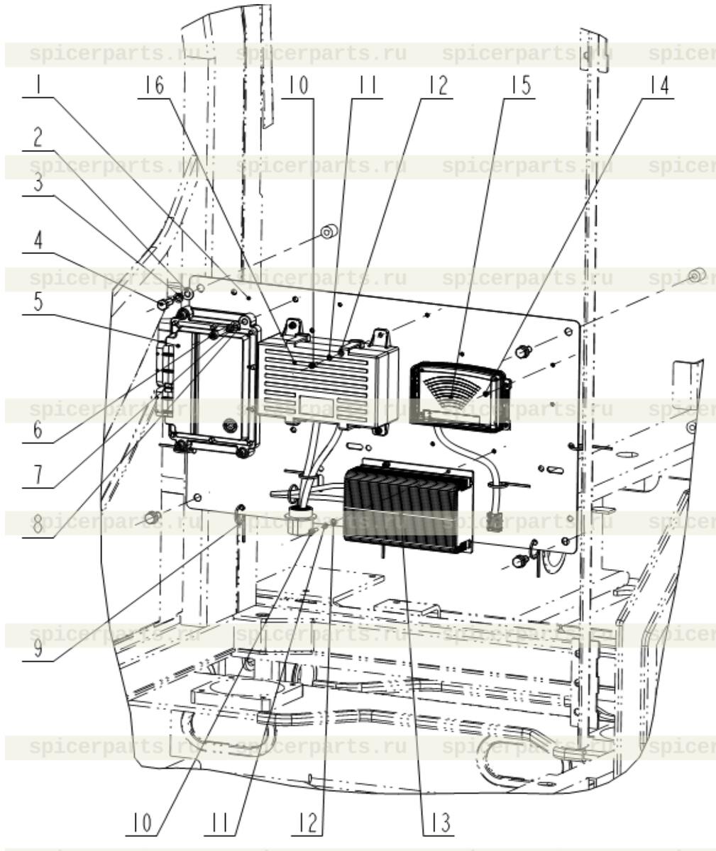 Screw M4×12 GB/T 65-2000 (04B0048)  на экскаватор XGMA XG822FL