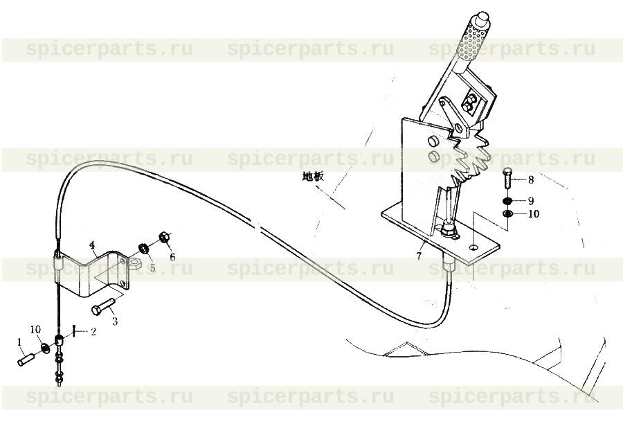 Болт М10х25-Zn.D