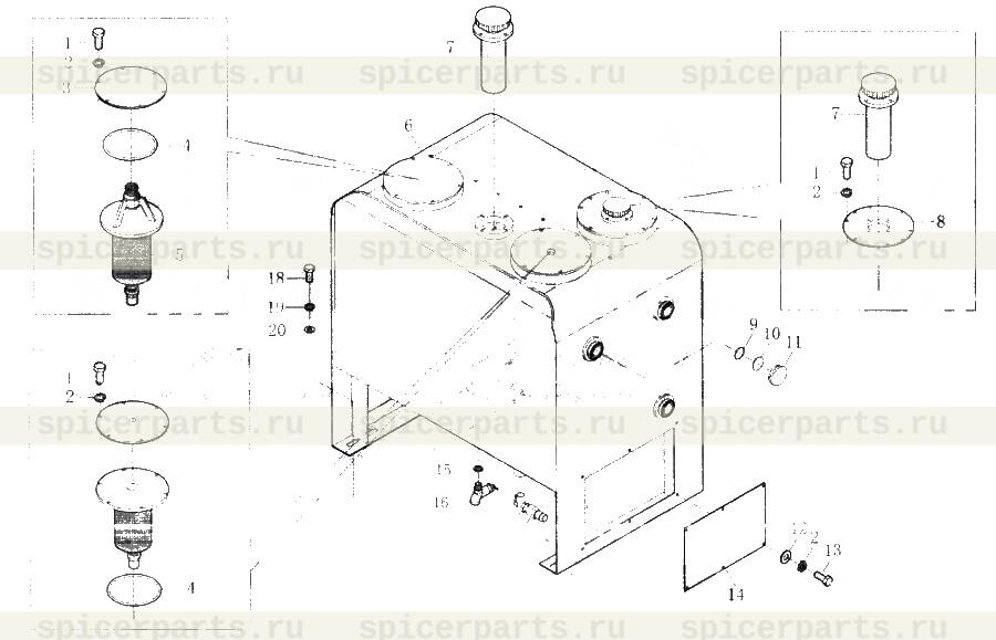 Шайба 12-140HV-Zn.D