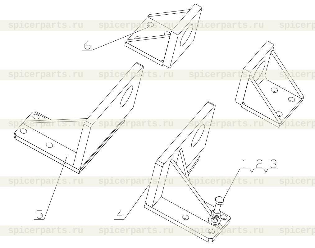 Front right bracket