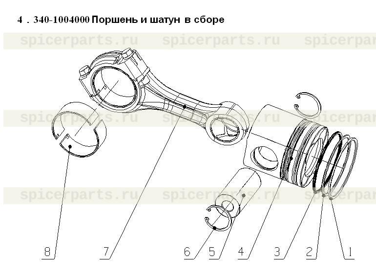 Узел шатунна