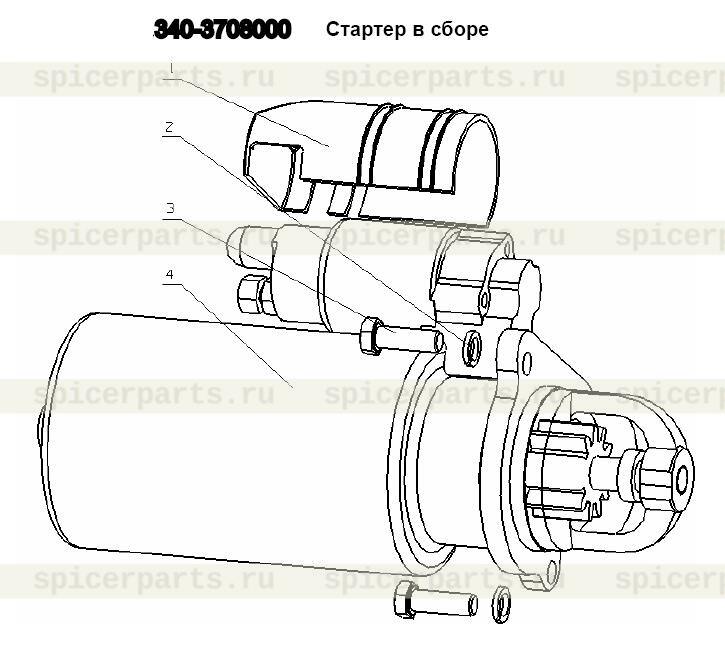 Защитный колпак стартера