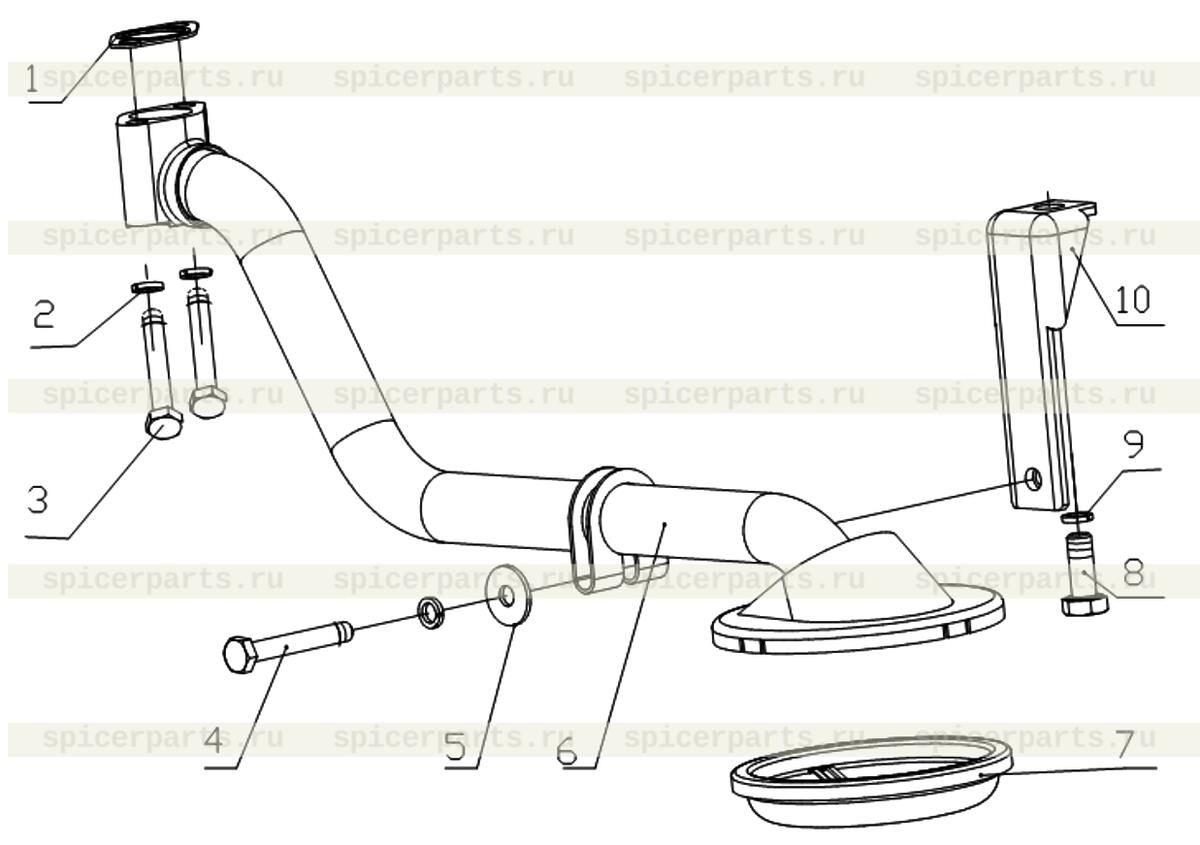 Washer M8x55