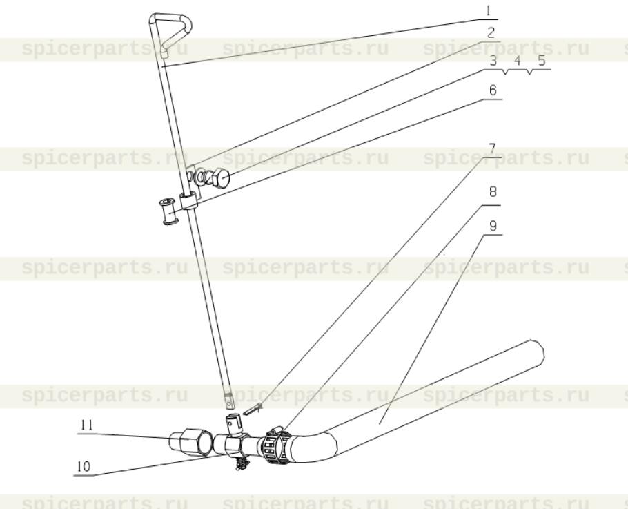 Holding rod gum cover (EWP)