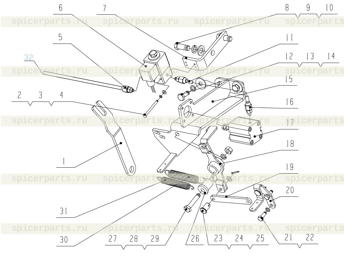 Throttle stay bracket