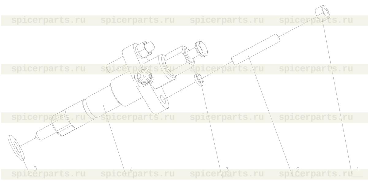 Nozzle matching part