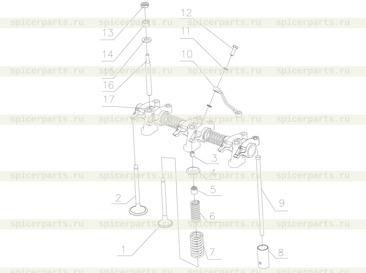 Oil pipe weldment part