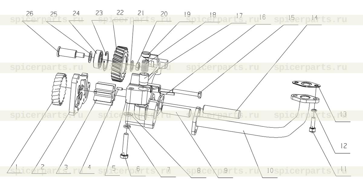 Column pin 4x12