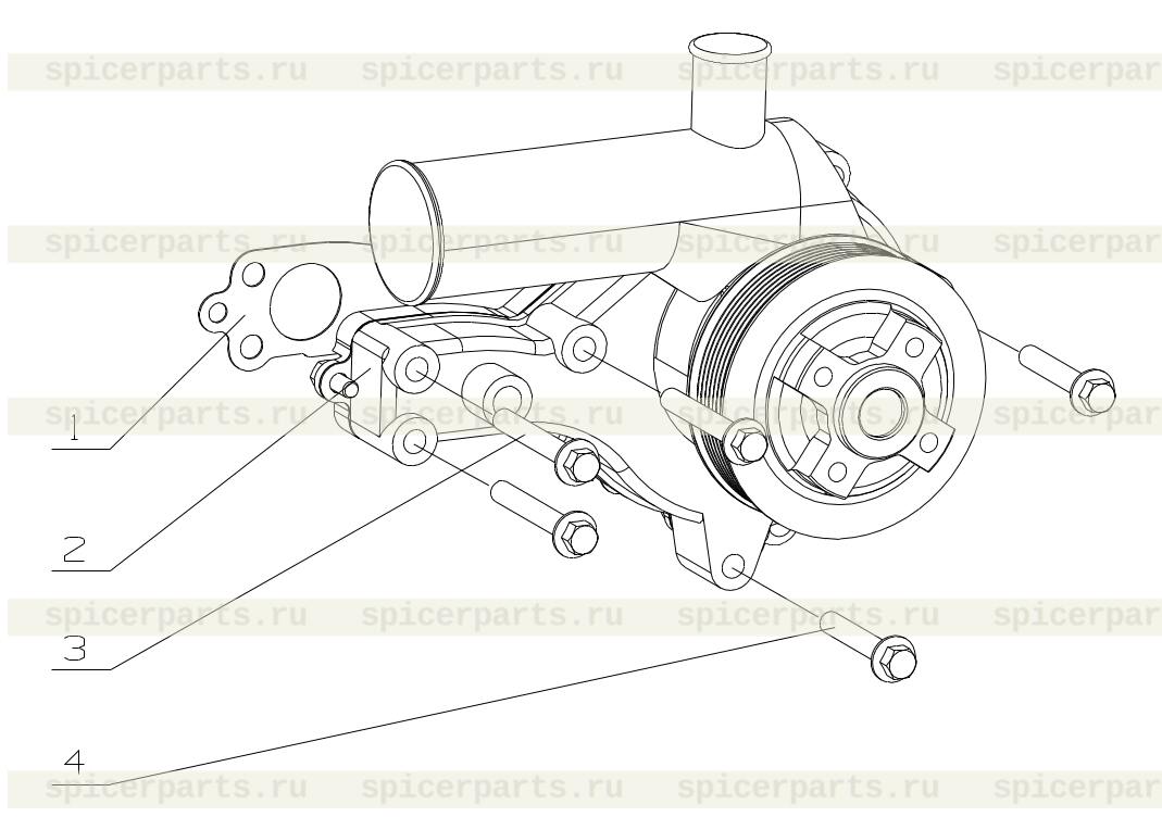 Water pump washer (II) (БИД)