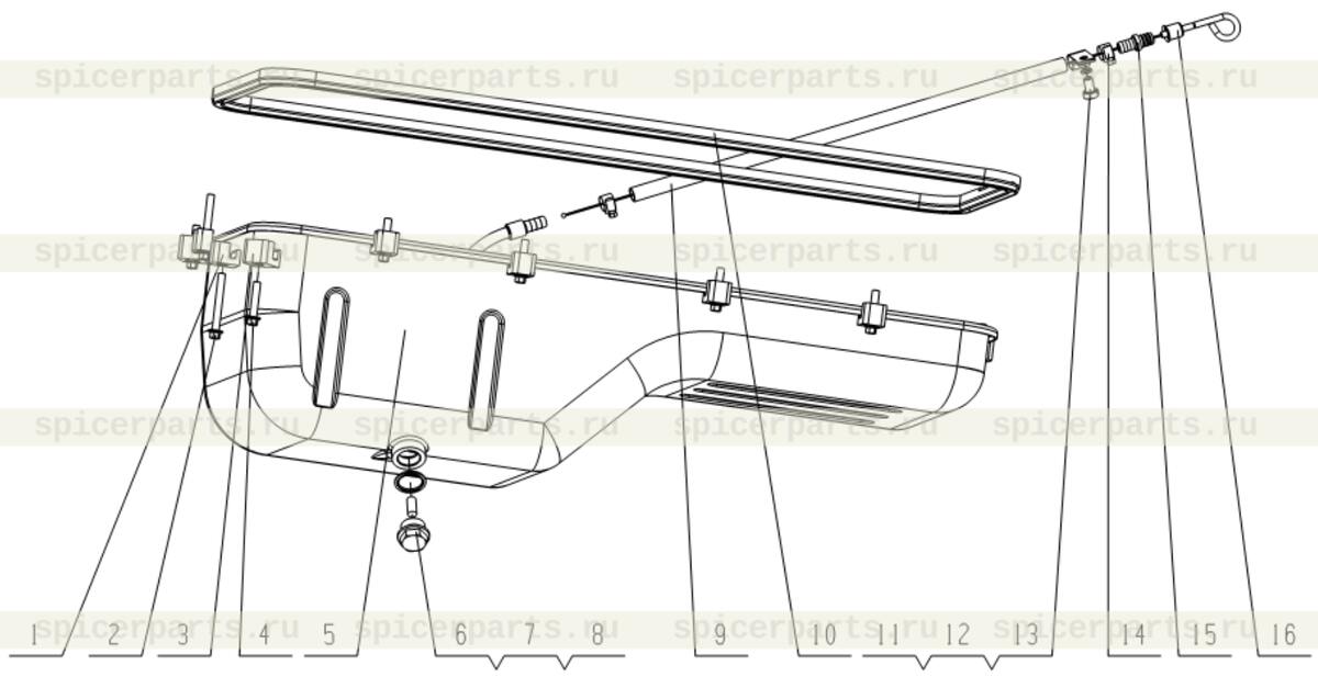 Bolt M8x65