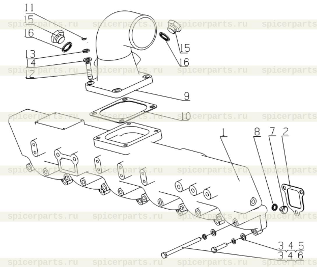 Air intake manifold