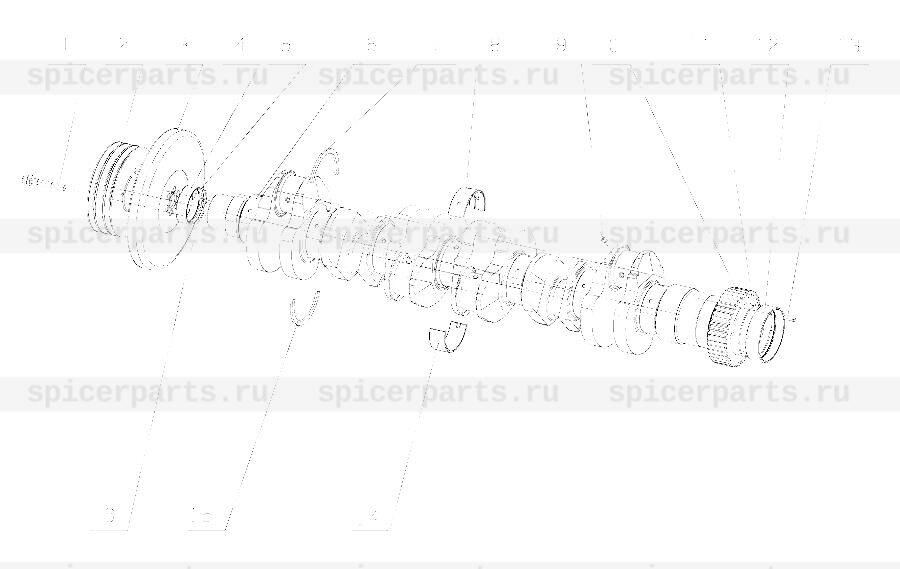 M3001-1005000 Коленчатый вал демпфера вибрации в сборе M3001-1005000 Коленчатый вал демпфера вибрации в сборе